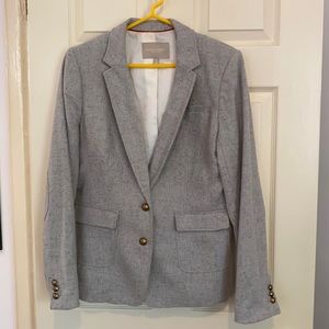 Banana Republic wool lined blazer